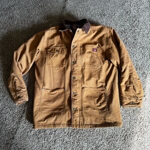 Wrangler Men’s M Corduroy Canvas Jacket Barn Chore Blanket Lined Outdoors‎